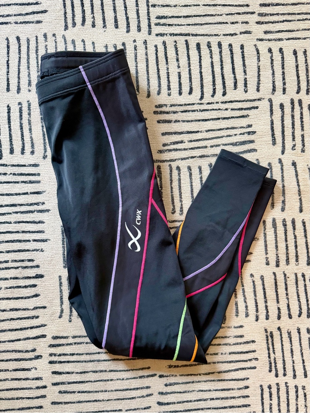 CW-X Stabilyx Joint Support Compression Tight Black Leggings